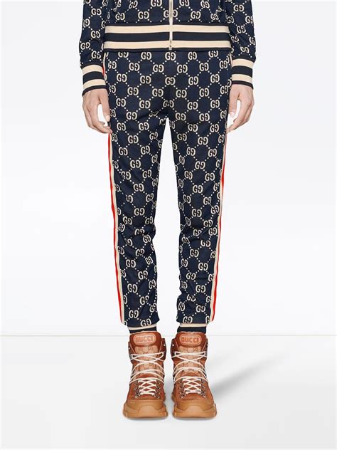 jogging gucci jacquard|gucci tracksuits for men.